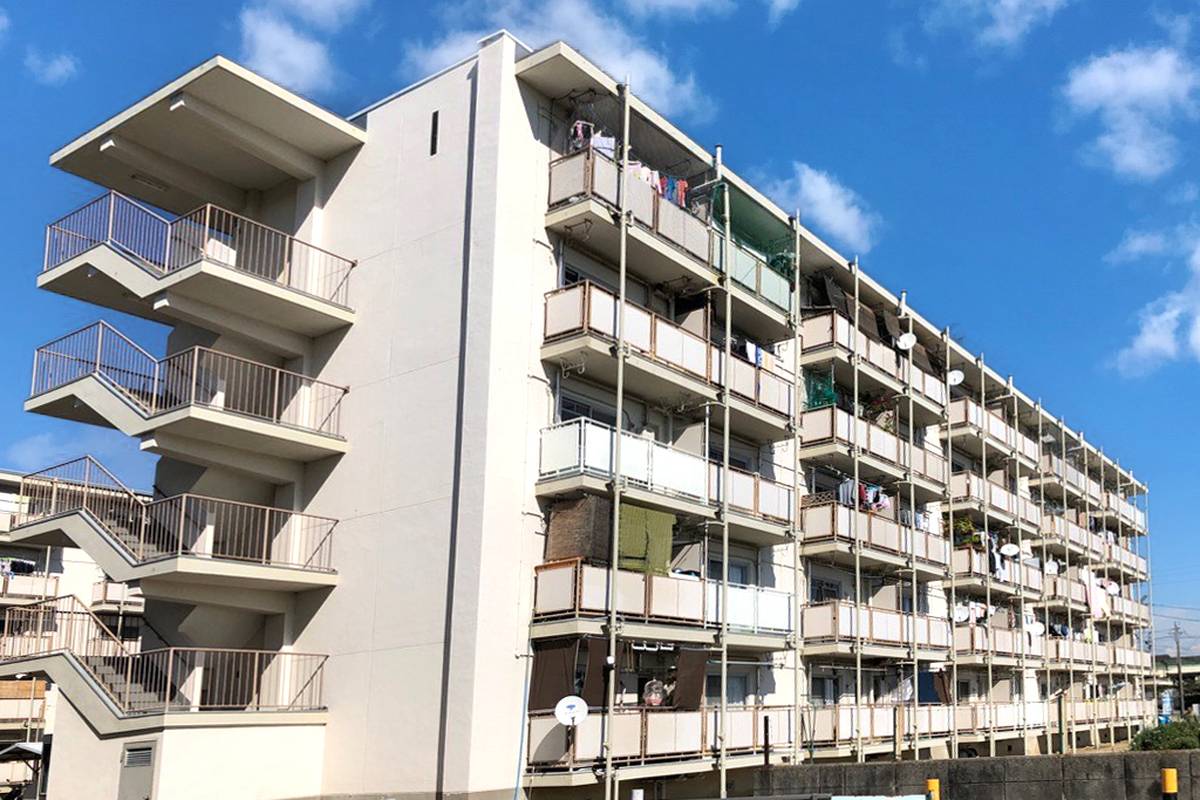  築55年8ヶ月 5階建の賃貸物件